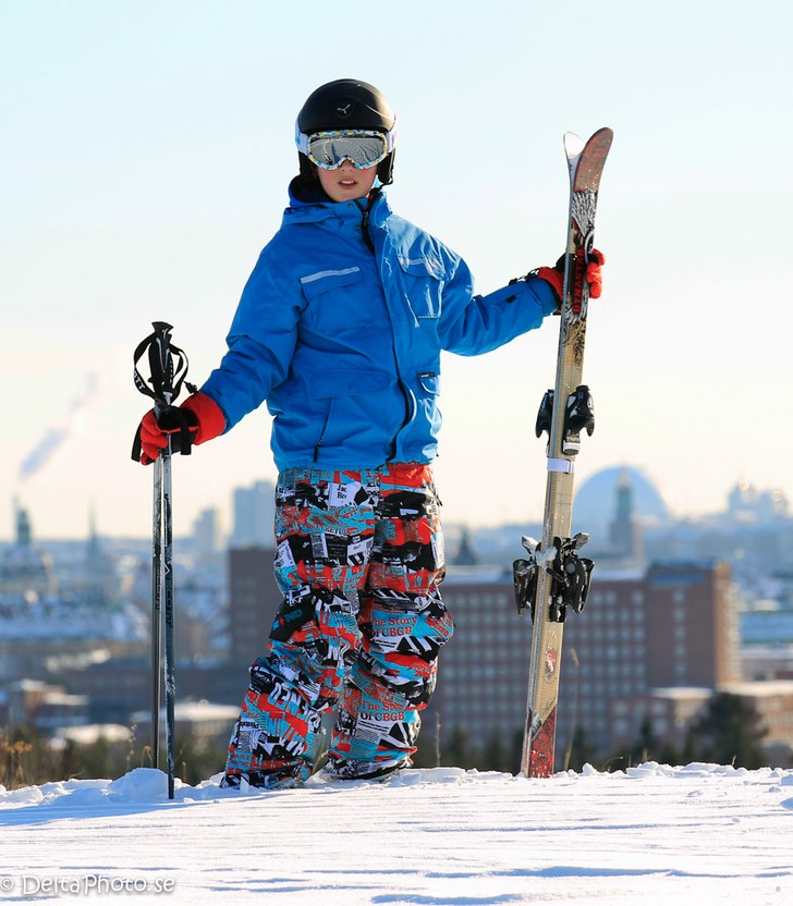 On top of the Mountain, “topptur” med Stockhol. Foto: Göran Röjhagen. Åkare: William Lundqvist.