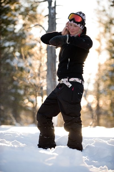 en  härlig  kall dag med  skotran. Foto: Johan  hertzberg. Åkare: mia bergner.