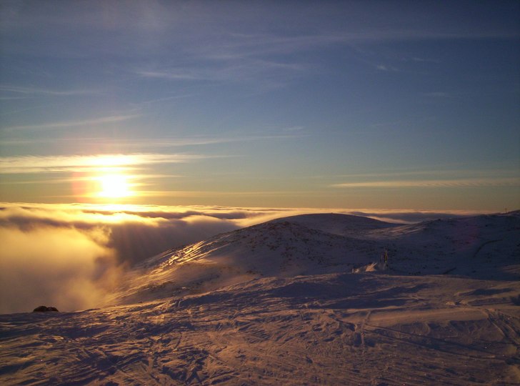 ovanför molnen skiner alltid solen :). Foto: jag!.