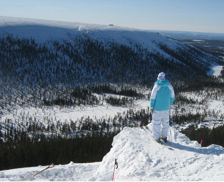 BC hopp i Tandådalen. Foto: Karl Malmgren. Åkare: Gustaf Bergqvist.