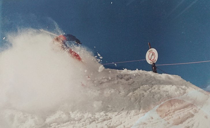 Blue skies in Colorado.