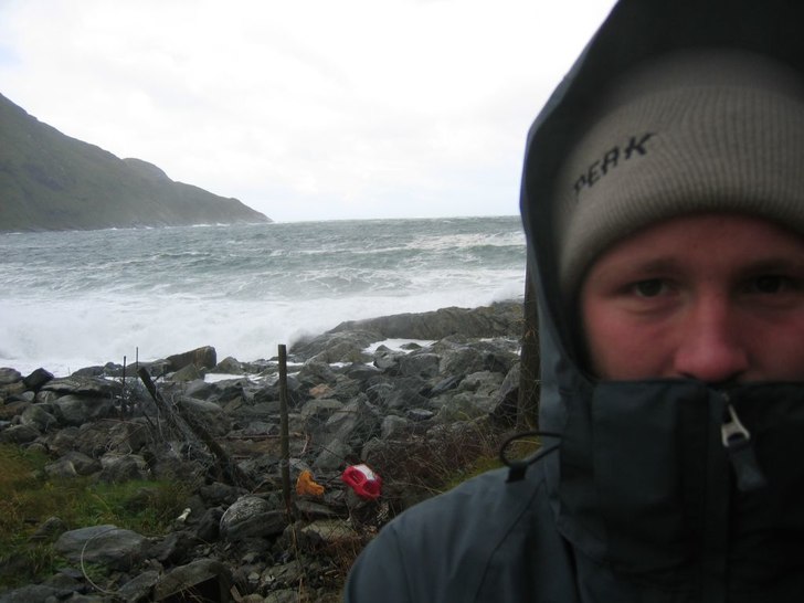 uvær!!!. Foto: Hans Kristian Valset. Åkare: meg.