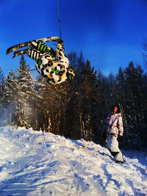 Skutt. Foto: Rebecka Granström. Åkare: Jimmy Hansson.