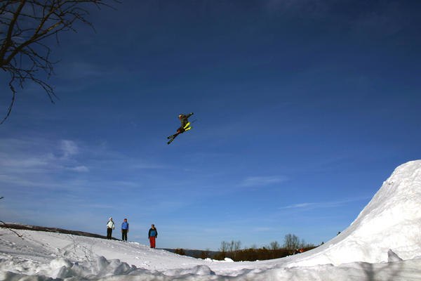 Big jump last year Geilo. Foto: Andreas L. Åkare: Thomas Aaby.