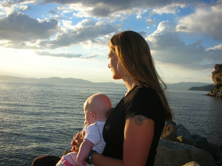 Malin och Saga . Foto: Anders Björklund.