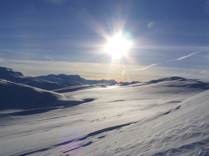 Efter en promenad på 20 minuter kom vi upp på to. Foto: Victor Lundström.