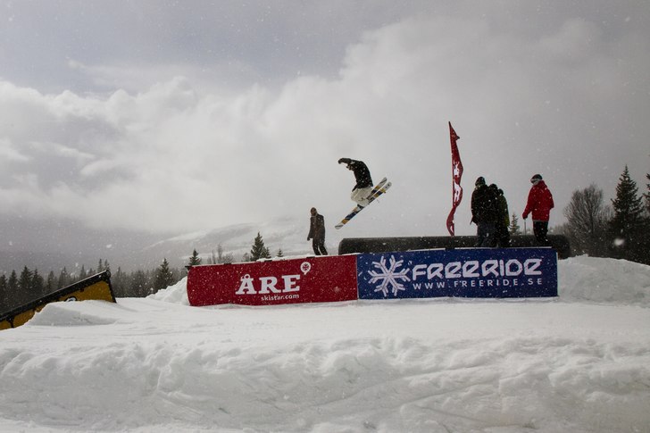 Freeridehelgen i Åre 2013.