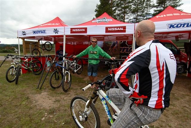 Kona Dual Downhill. Foto: Jens Sarlin.