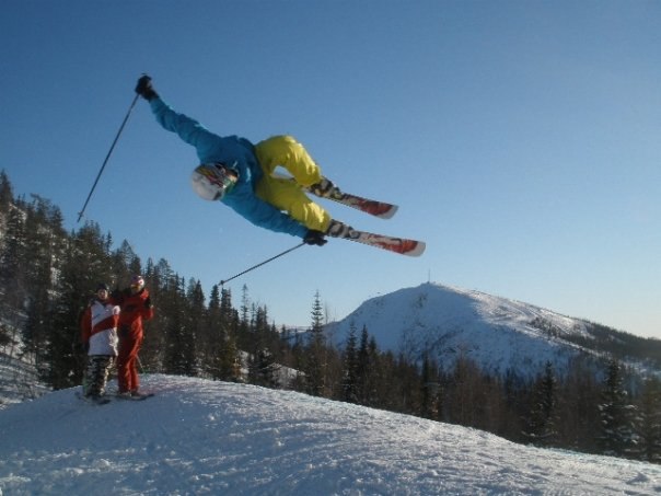 Härlig dag i parken!. Foto: Hanna Sigland. Åkare: Gustav Bromé.
