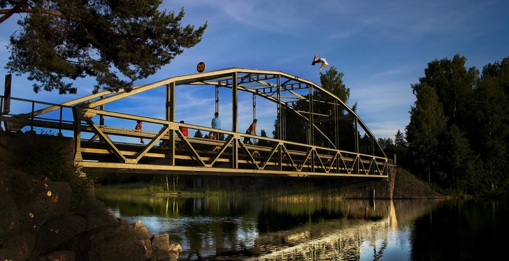 Mollis från ölesundsbron. Foto: erik. Åkare: eric.