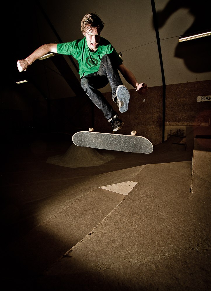 3-flip eurogap, BÖR FÖRSTORAS!. Foto: Jens Hunt. Åkare: Björn-Erik Skovdal.