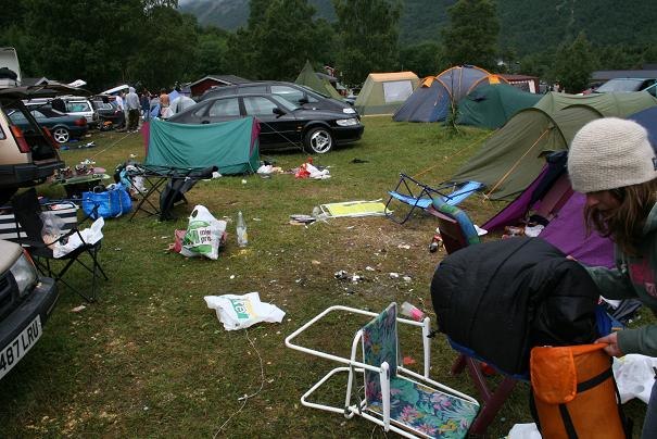 campen på stryn.. . Foto: gu.