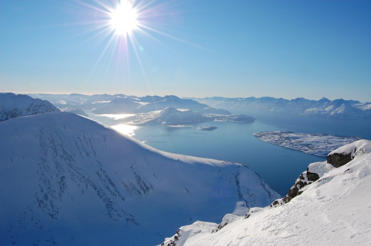 Bildet er tatt på vei opp mot toppen av Store Kå. Foto: Per Hasvold.
