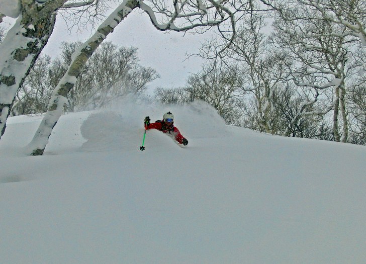 Ännu en dag att sätta sin signatur på berget!. Foto: Henke Liljeqvist. Åkare: Robert Hortlund.