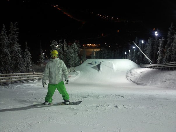 Tandådalen big air arena. Foto: snaade. Åkare: tee2.