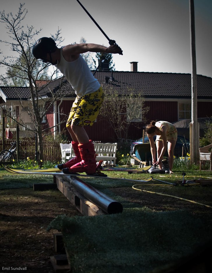 Skönt sommarjibb.. Foto: Emil Sundvall. Åkare: Johan Sundvall.