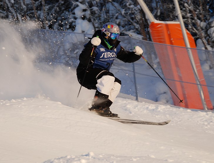 En kylig dag i duved, puckelkillarna höjjer stava. Foto: calle johansson. Åkare: svenska puckel cupen.