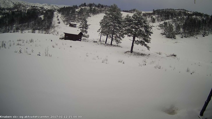 Solskinn i helga men lite snø
Litt snø har komme.