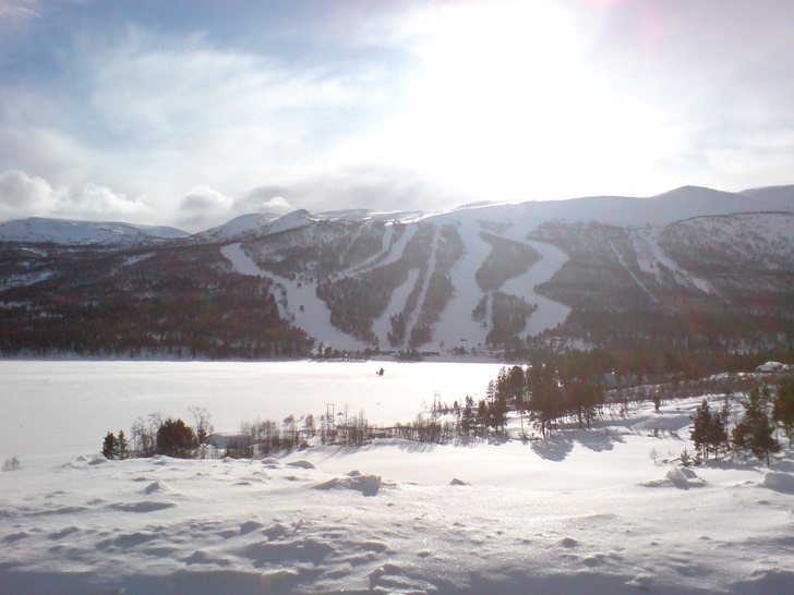 Hallingskarvet. Så här vill man inte se det när. Foto: Gert Anderzen.