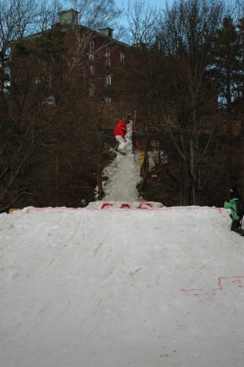 Spinn for the win, annan vinkel.. Foto: Kalle Bholin. Åkare: Pontus Hansson.