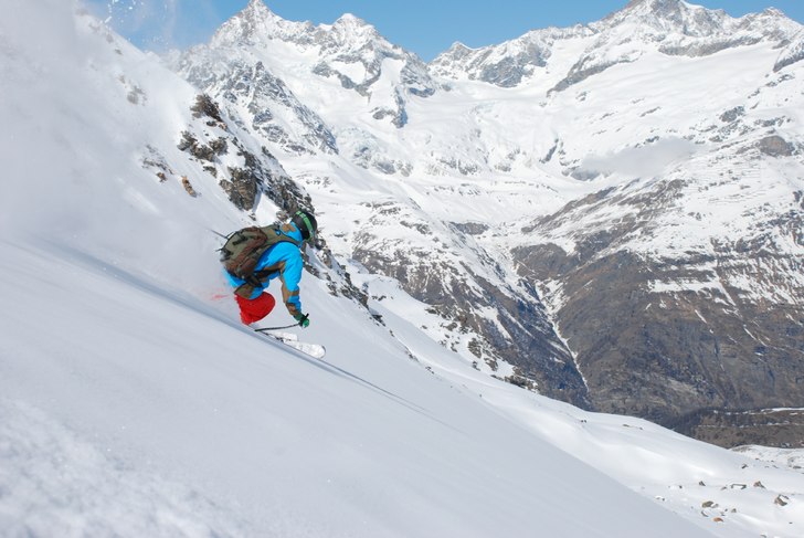 Underbar dag med nysnö o sol! . Foto: Martin Wikström. Åkare: Adam Jonsson.