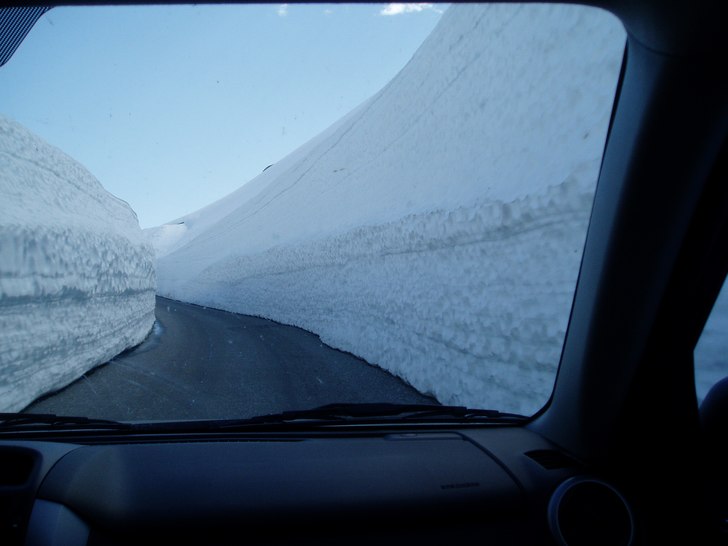 Foto: Mari. Åkare: sommarskidåkning.