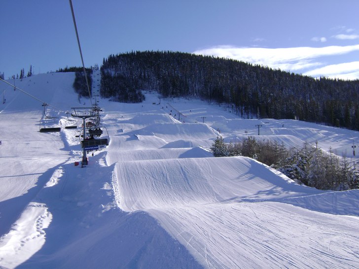 Kläppen Snowpark. Foto: Robin Hurtta.