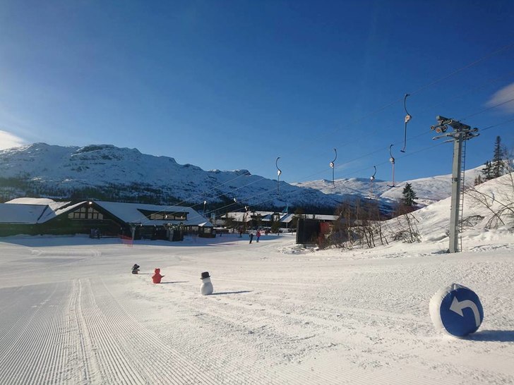 Lørdag, lørdag! Nok en dag med morgensol!
Lørda.