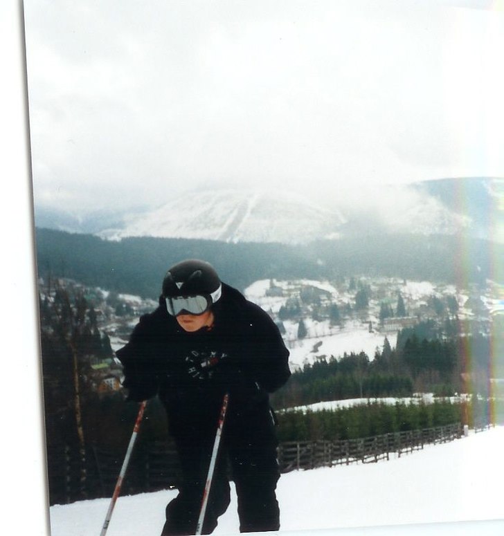 vilar mig lite efter en skön åkning. Foto: Lina Svensson. Åkare: Philip Cording.