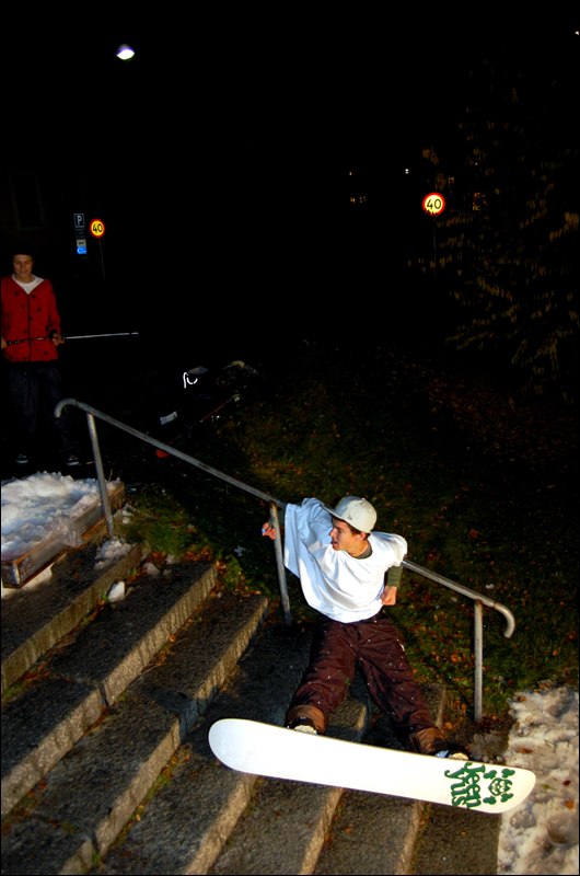 Man var lite ovan.. Foto: Hogish. Åkare: Jag.