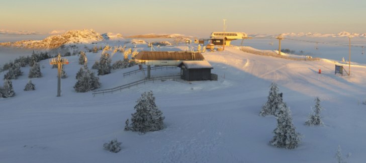 Skikkelig vinter
Litt nysnø, kalde vintertemperat.