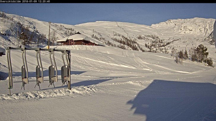 Kveldskjøring 17-21 i dag!
Nå er det 1 grad, let.