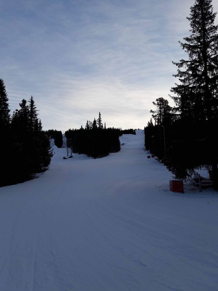 Blåbærfjell venter på DEG! 
Det er minus 6 grad.