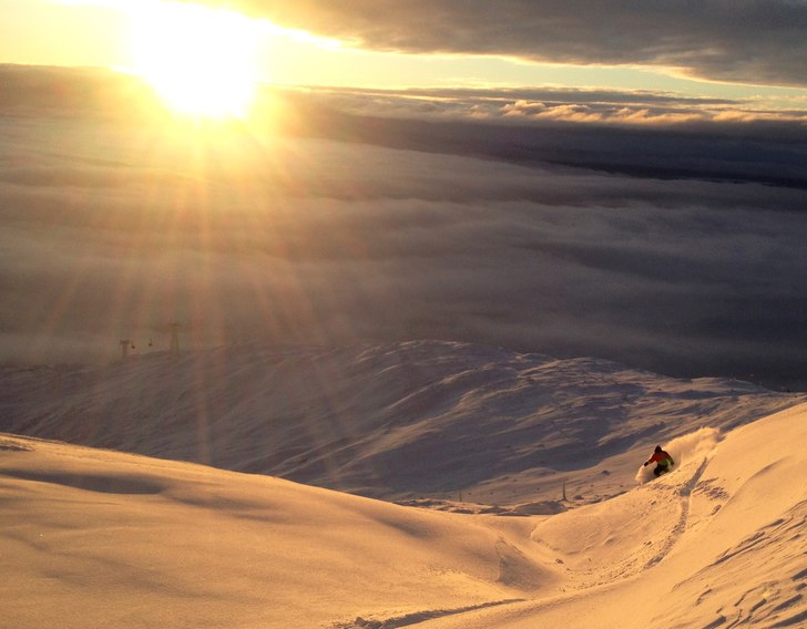 Åre har sin dagar!. Foto: Alexandra Hafmar. Åkare: Lawrence Dloski.