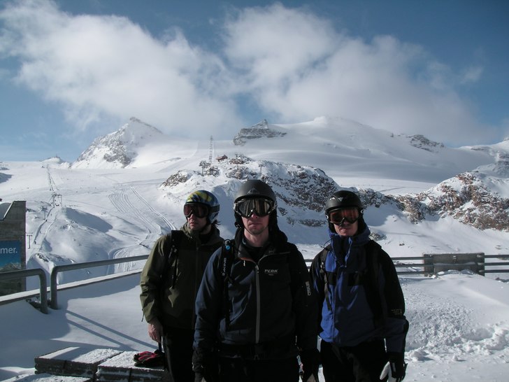 Cool killar... eller??. Foto: Lars Sahlström. Åkare: Andreas, Josef, Jonas.