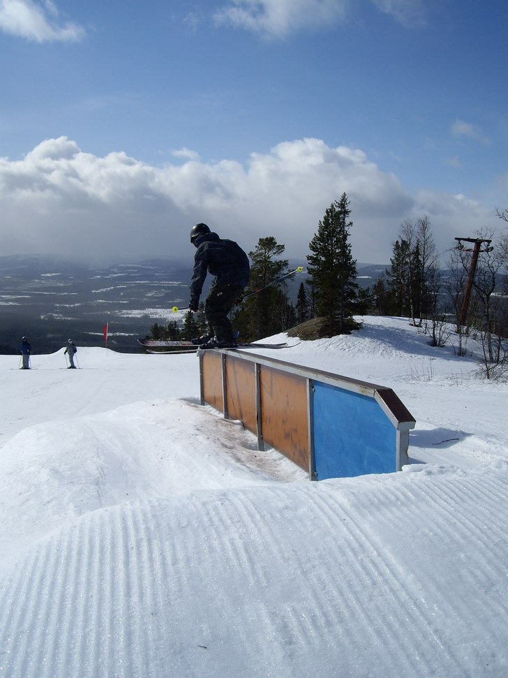 riktigt fin bild, bra väder! :). Foto: Anders Aasa. Åkare: Erik Aasa.