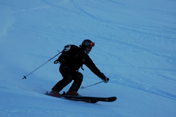 Fartglädje. Foto: Peter Svensson. Åkare: Christian Areskoug.