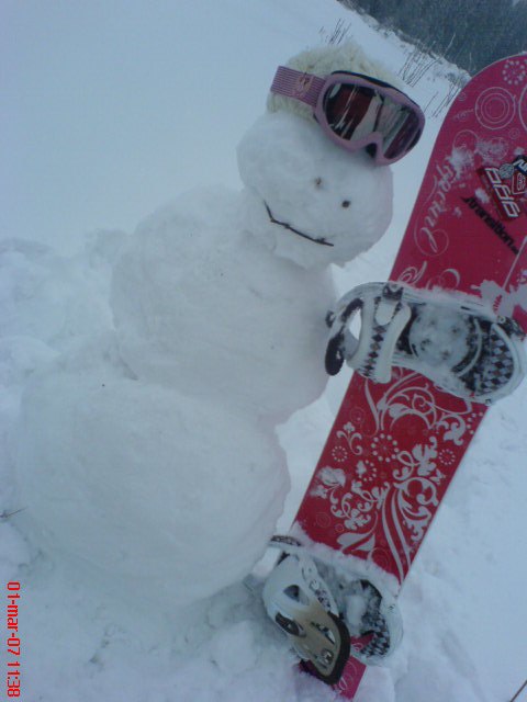 Foto: Jag. Åkare: the snowman.