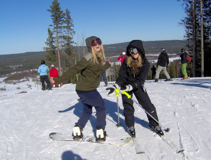 hehe..... Foto: Carolinne (moi). Åkare: Marie o Anna.