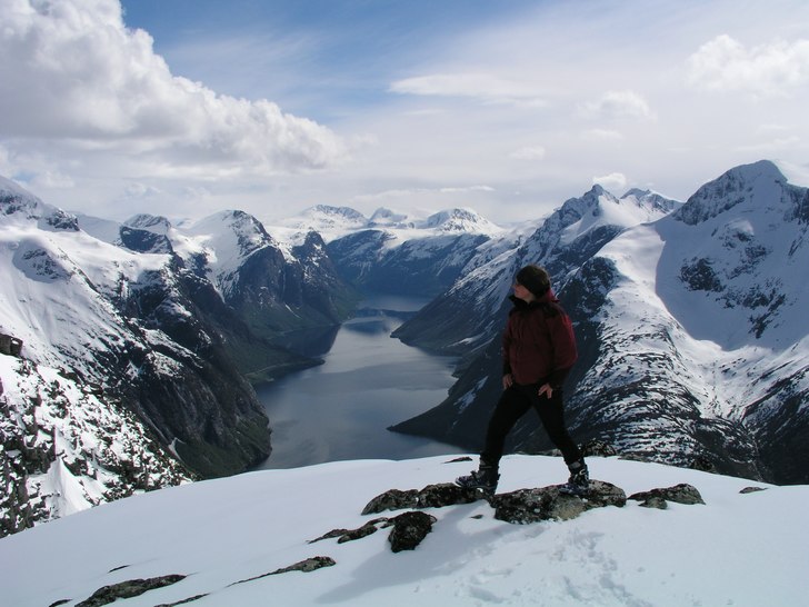 Topptursdagar i Norge. Foto: Pernilla Bengtsson. Åkare: Magdalena Lindblom.