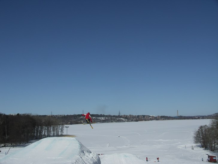 En mute. Foto: Anton Mattsson. Åkare: Sebastian Törnblom (Jag).