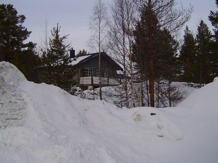 Stugan som jag och min familj bodde i när vi va u.