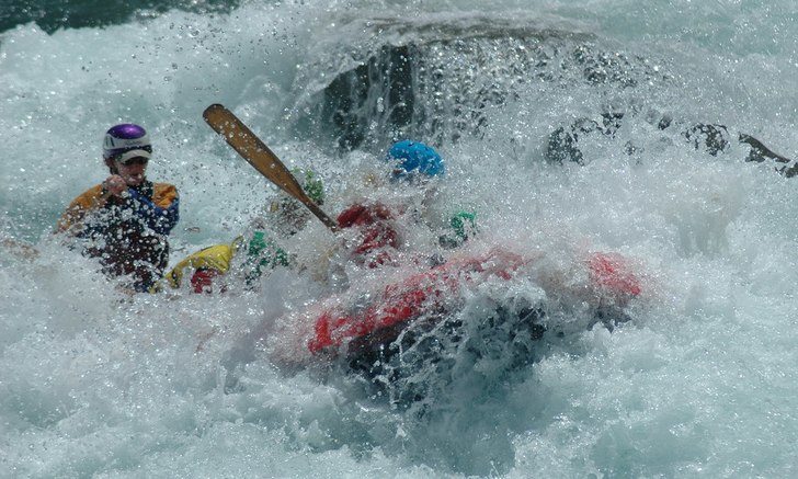 Helt otrolig fem "rapid". Har aldrig haf. Foto: Ringitata Tours. Åkare: Mattias Johansson.