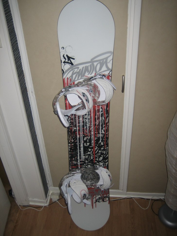 Nya brädan !. Foto: Anton.