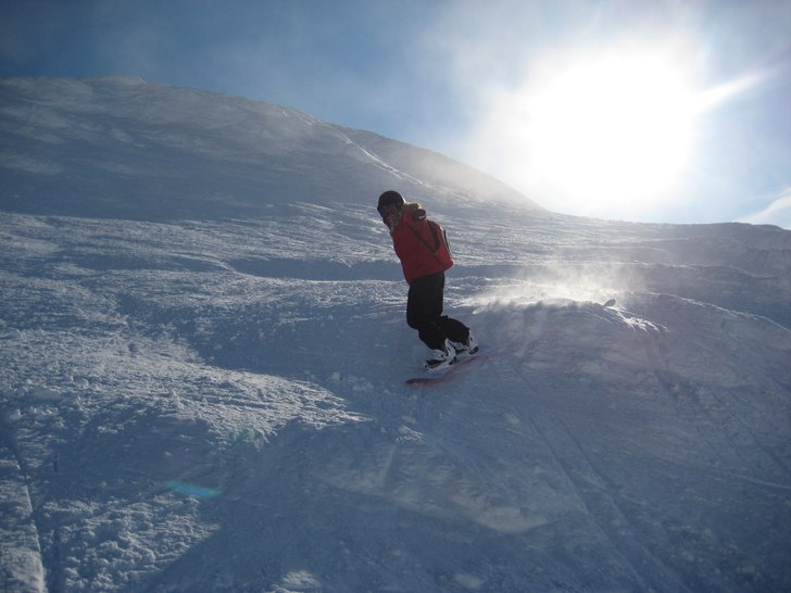 I åre. Foto: Agnes Wiklund. Åkare: Andrea.