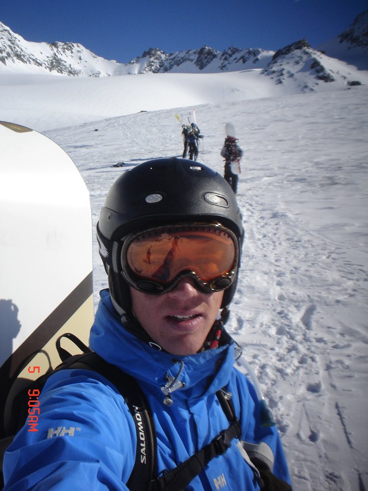 offpist bild pa var vandring upp. 
en harlig dag . Foto: Martin Loov. Åkare: Martin Loov.