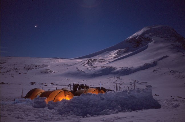 En stille natt på Josten. Kan det bli bedre??. Foto: nån kompis.