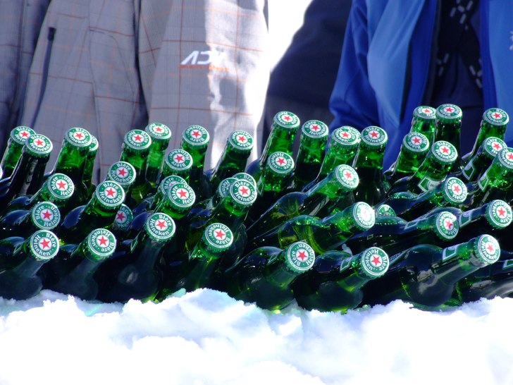 Törstig nån?. Foto: Pontus Gille. Åkare: Heineken.
