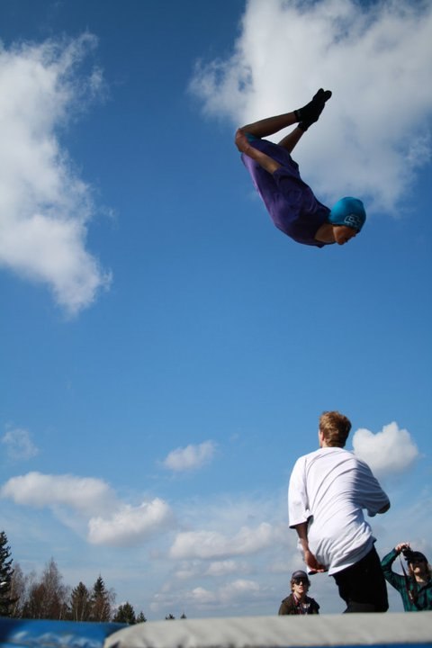 Backflip!. Foto: Ann Jonsson. Åkare: Joseph Jansson.