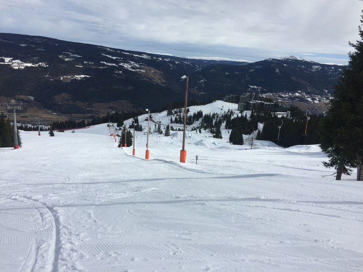 Deilige påskeforhold i fjellet
Hardt og morgenen .